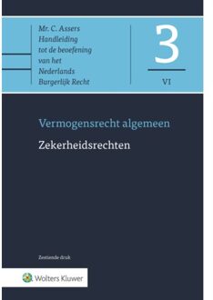 Wolters Kluwer Nederland B.V. Asser-serie 3VI -   Zekerheidsrechten