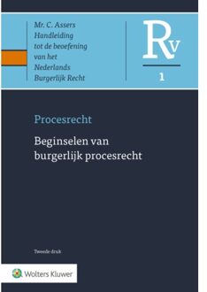 Wolters Kluwer Nederland B.V. Beginselen Van Burgerlijk Procesrecht - Asser-Serie
