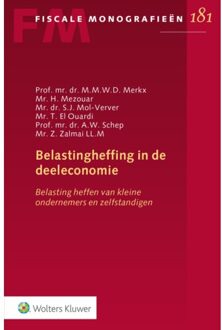 Wolters Kluwer Nederland B.V. Belastingheffing In De Deeleconomie