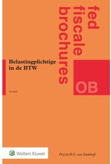 Wolters Kluwer Nederland B.V. Belastingplichtige In De Btw