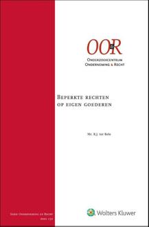 Wolters Kluwer Nederland B.V. Beperkte Rechten Op Eigen Goederen - R.J. ter Rele