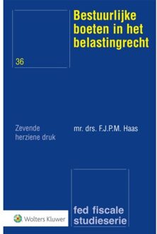 Wolters Kluwer Nederland B.V. Bestuurlijke Boeten In Het Belastingrecht