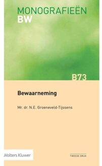 Wolters Kluwer Nederland B.V. Bewaarneming - Monografieën