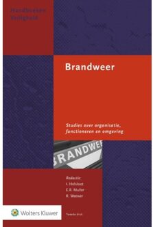 Wolters Kluwer Nederland B.V. Brandweer - Boek Wolters Kluwer Nederland B.V. (9013118127)