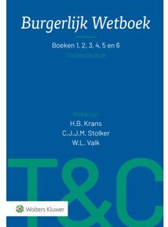 Wolters Kluwer Nederland B.V. Burgerlijk Wetboek - Tekst & Commentaar