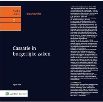 Wolters Kluwer Nederland B.V. Cassatie in burgerlijke zaken - Boek Wolters Kluwer Nederland B.V. (9013096891)