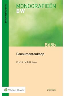 Wolters Kluwer Nederland B.V. Consumentenkoop - Monografieen Bw - M.B.M. Loos