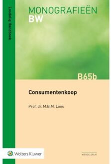 Wolters Kluwer Nederland B.V. Consumentenkoop - Monografieen Bw