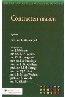 Wolters Kluwer Nederland B.V. Contracten maken - Boek Wolters Kluwer Nederland B.V. (9013033687)