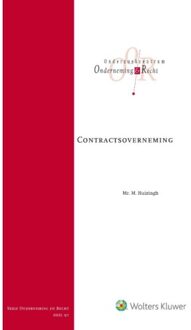 Wolters Kluwer Nederland B.V. Contractsoverneming - Boek Wolters Kluwer Nederland B.V. (9013140327)