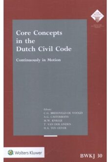 Wolters Kluwer Nederland B.V. Core concepts in the Dutch civil code - Boek M.T. Beumers (9013137253)