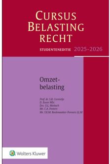 Wolters Kluwer Nederland B.V. Cursus Belastingrecht Omzetbelasting / 2025-2026