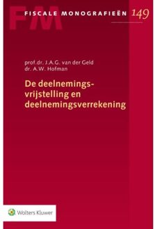 Wolters Kluwer Nederland B.V. De deelnemingsvrijstelling en deelnemingsverrekening - Boek J.A.G. van der Geld (9013142702)