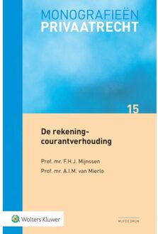 Wolters Kluwer Nederland B.V. De Rekening-Courantverhouding - Monografieen