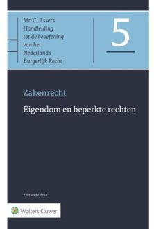 Wolters Kluwer Nederland B.V. Eigendom en beperkte rechten - Boek C. Assers (9013130070)