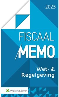 Wolters Kluwer Nederland B.V. Fiscaal Memo / 2025