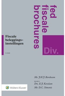 Wolters Kluwer Nederland B.V. Fiscale beleggingsinstellingen - Boek Wolters Kluwer Nederland B.V. (9013142575)