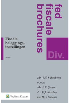 Wolters Kluwer Nederland B.V. Fiscale Beleggingsinstellingen