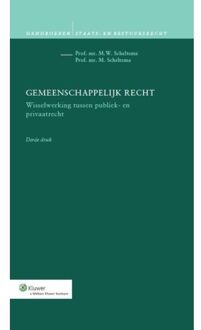 Wolters Kluwer Nederland B.V. Gemeenschappelijk recht - Boek M. Scheltema (9013109195)