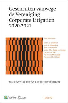 Wolters Kluwer Nederland B.V. Geschriften Vanwege De Vereniging Corporate Litigation 2020-2021 - J. van Bekkum