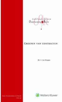 Wolters Kluwer Nederland B.V. Groepen van contracten - Boek Wolters Kluwer Nederland B.V. (9013139043)