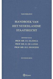 Wolters Kluwer Nederland B.V. Handboek van het Nederlandse staatsrecht, Van der Pot - Boek van der Pot (9013126464)