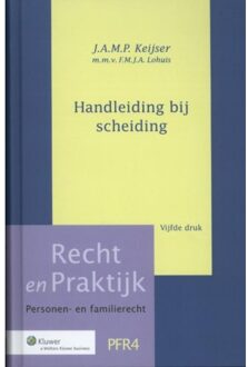 Wolters Kluwer Nederland B.V. Handleiding bij scheiding - Boek J.A.M.P. Keijser (9013124526)