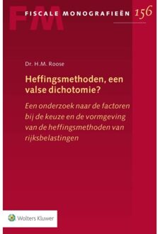 Wolters Kluwer Nederland B.V. Heffingsmethoden, Een Valse Dichotomie?