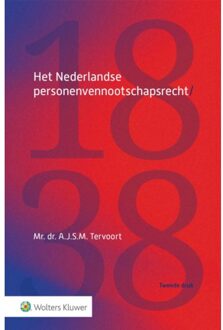 Wolters Kluwer Nederland B.V. Het Nederlandse Personenvennootschapsrecht - A.J.S.M. Tervoort