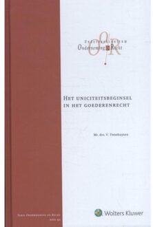 Wolters Kluwer Nederland B.V. Het uniciteitsbeginsel in het goederenrecht - Boek Valérie Tweehuysen (9013137598)