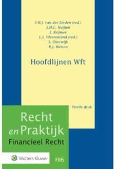 Wolters Kluwer Nederland B.V. Hoofdlijnen Wft - Recht En Praktijk