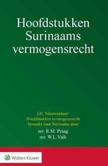 Wolters Kluwer Nederland B.V. Hoofdstukken Surinaams Vermogensrecht - R.M. Praag