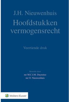 Wolters Kluwer Nederland B.V. Hoofdstukken Vermogensrecht