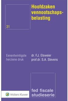 Wolters Kluwer Nederland B.V. Hoofdzaken Vennootschapsbelasting - F.J. Elsweijer