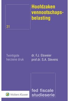 Wolters Kluwer Nederland B.V. Hoofdzaken Vennootschapsbelasting