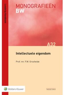 Wolters Kluwer Nederland B.V. Intellectuele eigendom - Boek F.W. Grosheide (9013135331)