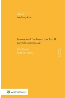 Wolters Kluwer Nederland B.V. International Insolvency Law Part Ii