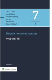 Wolters Kluwer Nederland B.V. Koop En Ruil - Asser-Serie