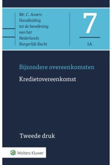 Wolters Kluwer Nederland B.V. Kredietovereenkomst - Asser-Serie