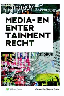 Wolters Kluwer Nederland B.V. Media- en entertainmentrecht - Boek Gerben Kor (9013144152)