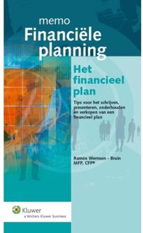 Wolters Kluwer Nederland B.V. Memo financiële planning - het financieel plan - Boek Ramon Wernsen - Bruin (9013127894)