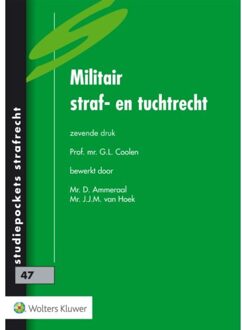 Wolters Kluwer Nederland B.V. Militair Straf- En Tuchtrecht