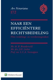 Wolters Kluwer Nederland B.V. Naar een efficiëntere rechtsbedeling