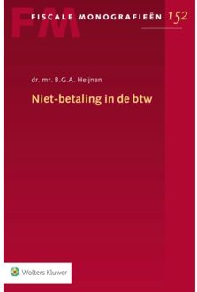 Wolters Kluwer Nederland B.V. Niet-betaling in de btw - Boek Wolters Kluwer Nederland B.V. (9013150020)