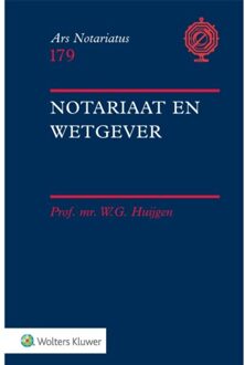 Wolters Kluwer Nederland B.V. Notariaat En Wetgever - Ars Notariatus