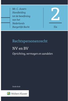 Wolters Kluwer Nederland B.V. Nv En Bv - Oprichting, Vermogen En Aandelen - Asser-Serie