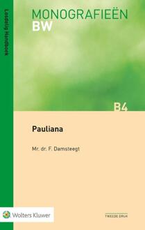 Wolters Kluwer Nederland B.V. Pauliana - F. Damsteeg