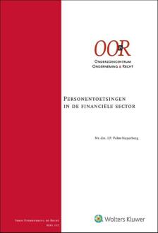 Wolters Kluwer Nederland B.V. Personentoetsingen in de financiële sector