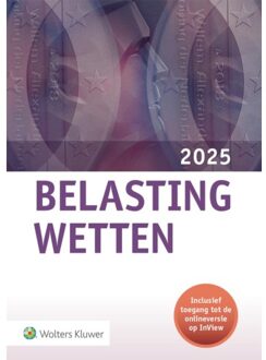 Wolters Kluwer Nederland B.V. Pocket Belastingwetten / 2025