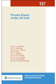 Wolters Kluwer Nederland B.V. Private Equity Onder De Loep - J. Barneveld